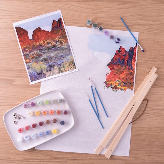 12 Pack: Desert Paint-by-Number Kit by Artist's Loft™ Necessities™